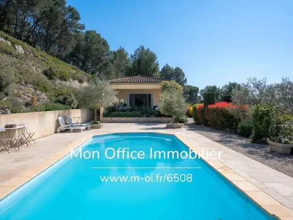 Référence : 6508-JAN - Maison 4 pièces + garage + piscine + vue dégagée