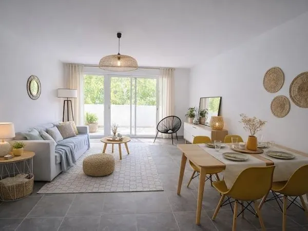 Appartement 3 pièces 61 m²