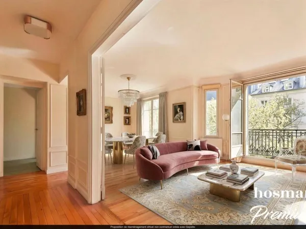 Appartement 6 pièces 3/4 chambres traversant de 166m² - Boulevard Saint-Michel, Paris