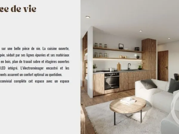 Appartement 2 pièces 43 m²
