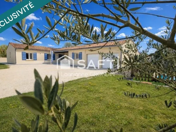 Maison familiale de plain-pied - Saint Julien de l'escap