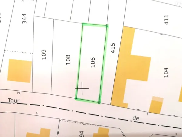 Terrain 426 m²