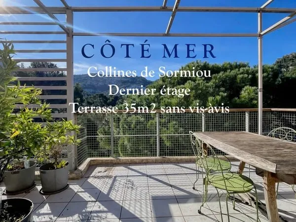 Duplex - Quartier Sormiou - Marseille 8-9ème, DERNIER ÉTAGE, TERRASSE, GARAGE EN SUS