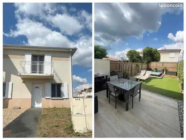 Maison T3 de 64m2 avec jardin