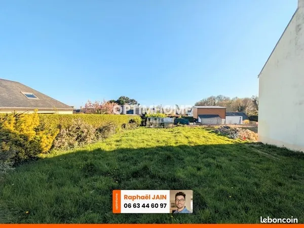 Terrain 497 m² Fouesnant
