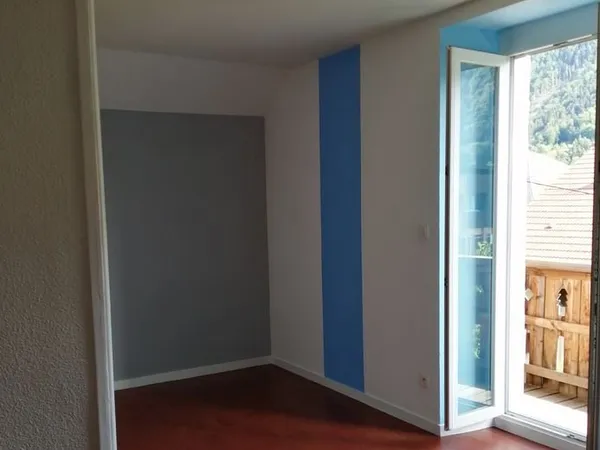 Studio non meublé 30 m2 + Balcon à Saint-Jeoire 74490 balcon /Parking
