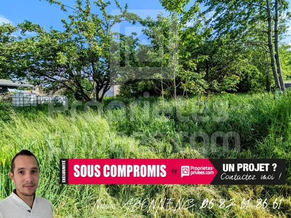 Terrain constructible 576m²