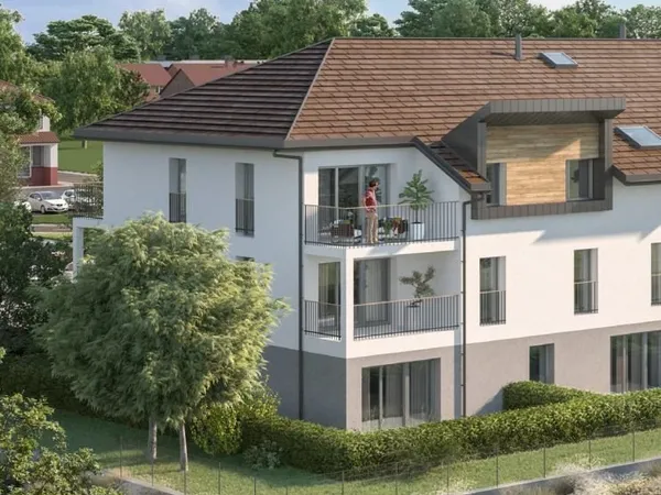 Appartement T2 avec jardin privatif