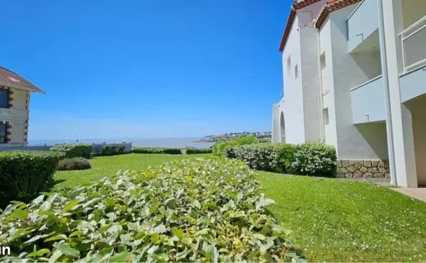 T3 à louer vue mer terrasse jardin - Pontaillac Royan