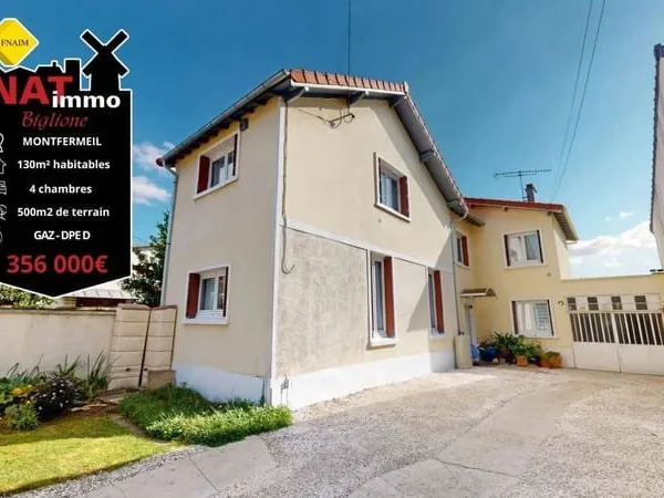 Maison 6 pièces 130 m²