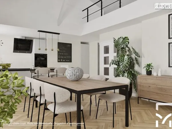 Duplex 8 pièces 190 m²