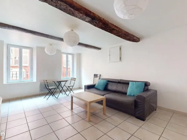 Appartement T1 30 m², rénové, traversant