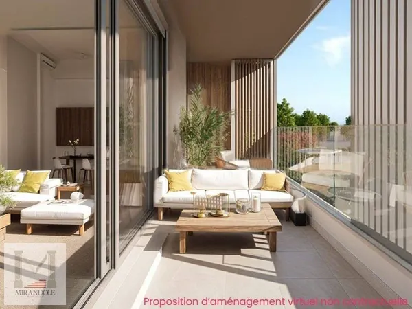 Appartement 2 pièces 44 m²