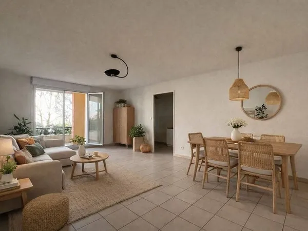 Appartement 3 pièces 65 m²