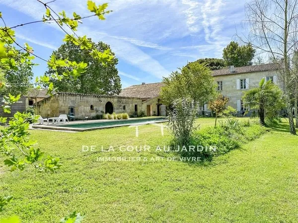 Authentique Propriete Girondine En Pierre