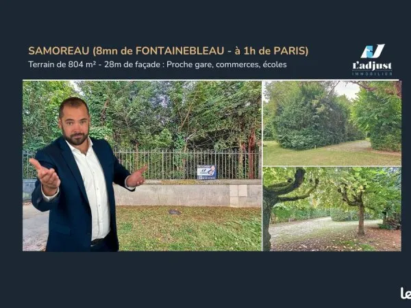 Terrain 804 m² SAMOREAU