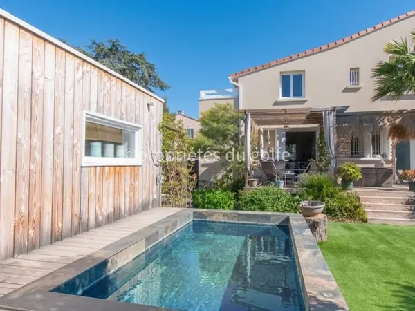 Sète, Métairies, charmante villa rénovée avec piscine,