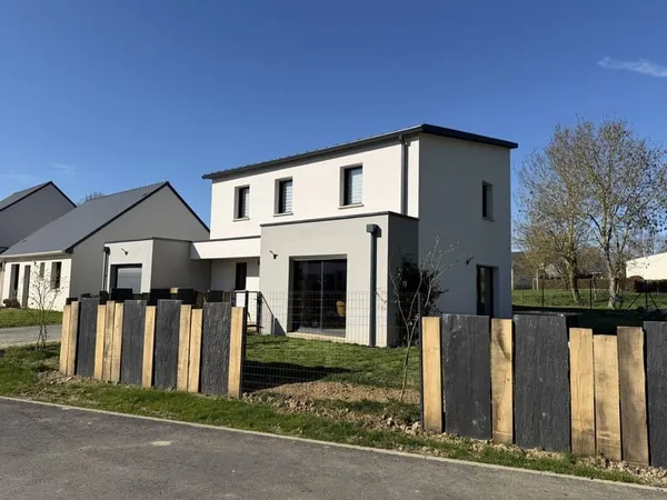 Maison contemporaine 2022 4 chambres Vie de plain-pied