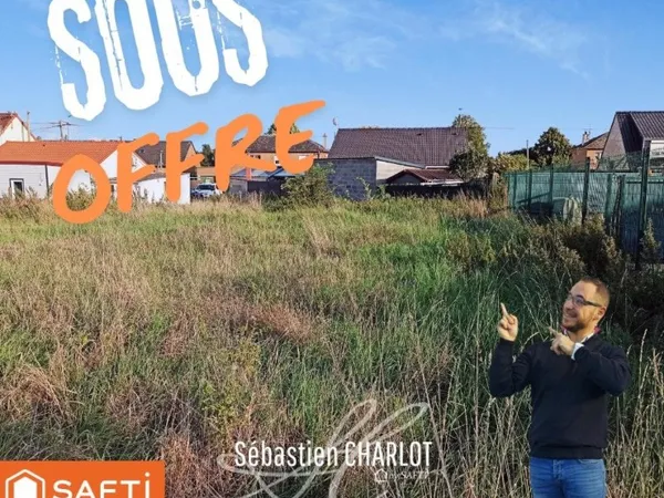 Terrain à bâtir situé dans le triangle Arras-Cambrai-Douai