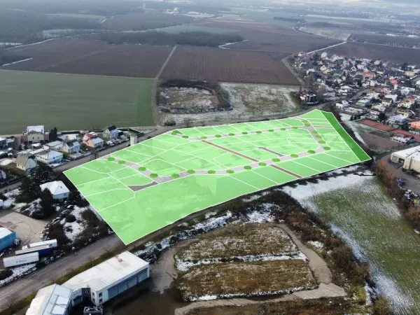 Terrain en individuel 447 m²