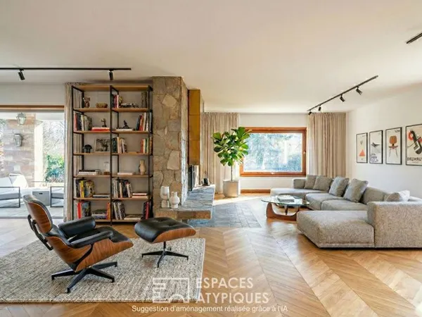Villa à rénover et son vaste terrain arboré début Robertsau