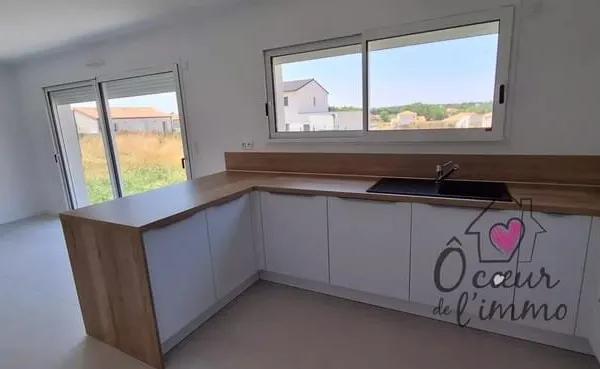 Plain pied : 3 chambres + garage