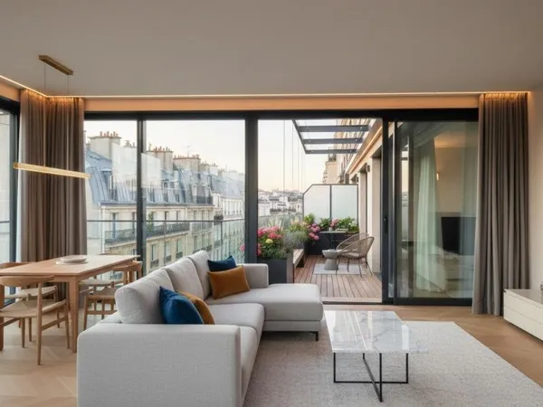 SUPERBE 5 PIECES BALCON TERRASSE 2 PARKINGS