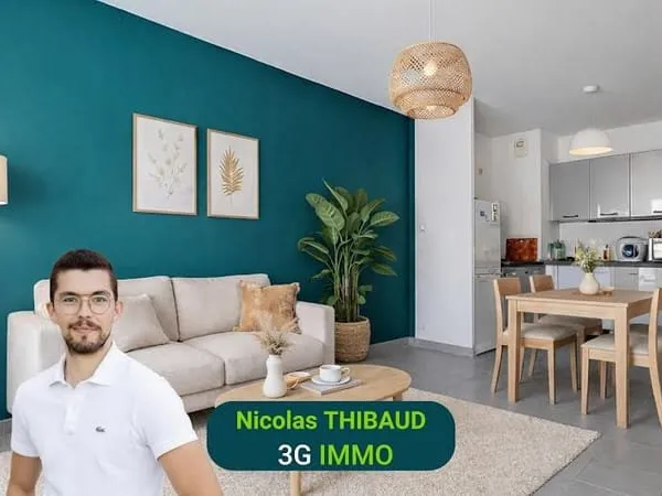 Appartement 2 pièces 38 m²