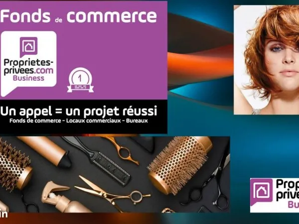 Fonds de commerce coiffure 30 m²