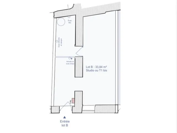 Appartement 1 pièce 33 m²