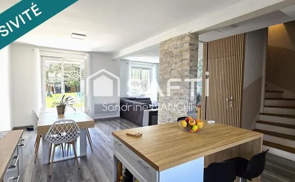 Maison 5 chambres de 112m² sur 674m² de terrain