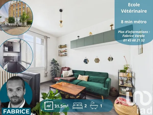 Vente Appartement 2 pièces