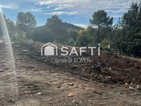 Terrain constructible de 444m2