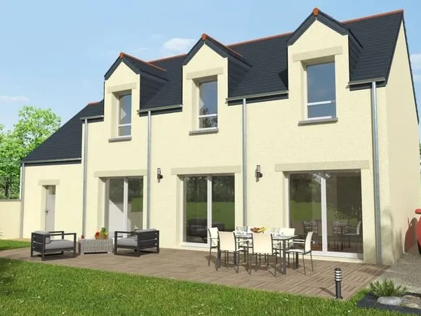 Projet de construction d'une maison 99 m² avec terrain à LA GUERCHE-DE-BRETAGNE (35)