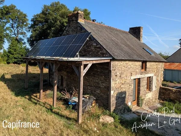 À vendre - Maison de caractère du XVIIIe siècle à Monteneuf (56), aux portes de Brocéliande