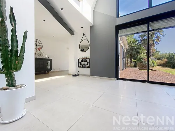 Maison Vertou -164 m2 4 chambres bureau garage suite parentale puit busway bus commerces vertou beau