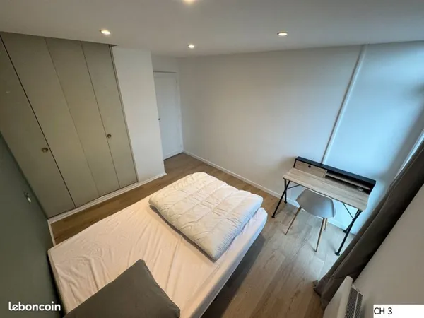 Colocation haut de gamme - 2 chambres disponibles - Neuf - Balcon - Parking - Direct proprio - Lyon 
