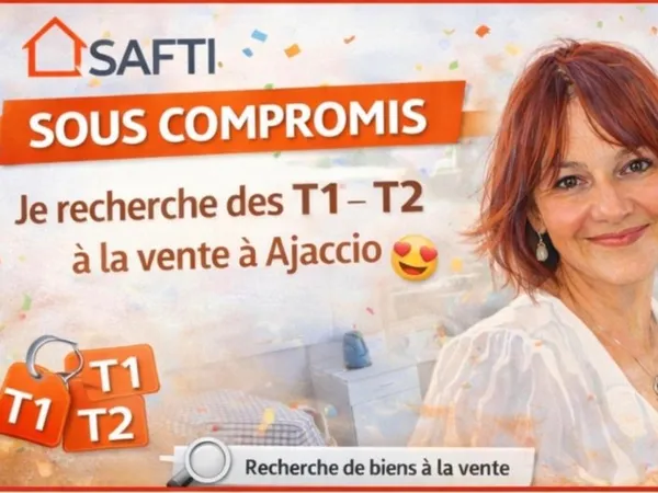 Studio T1-bis de 30 m² - Vendu loué - Ajaccio