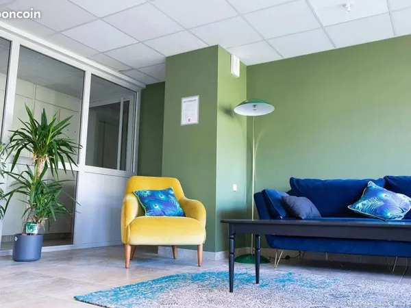 Studio 1 pièce 18 m²