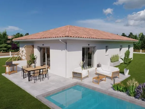 Maison neuve à Parentis en Born