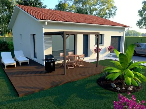 Maison neuve 3 chambres garage ENTRE OCEAN ET VILLE