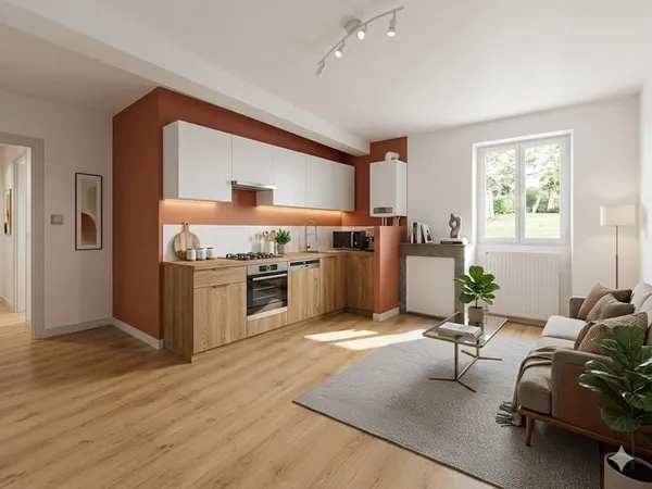 LORIOL QUARTIER HISTORIQUE- APPARTEMENT 3 PIECES DE 45 m2