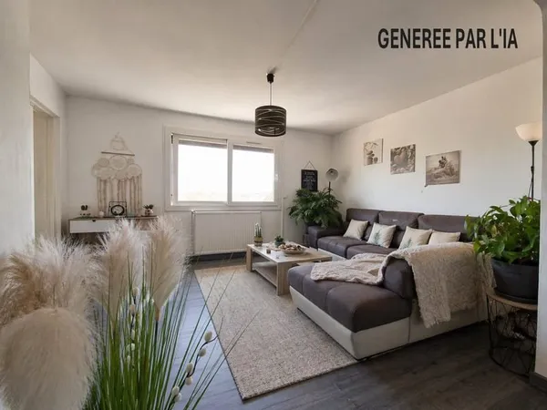 Appartement T2 de 55 m2 rénové