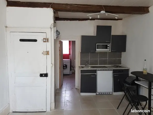 Studio 2 pièces 21 m²