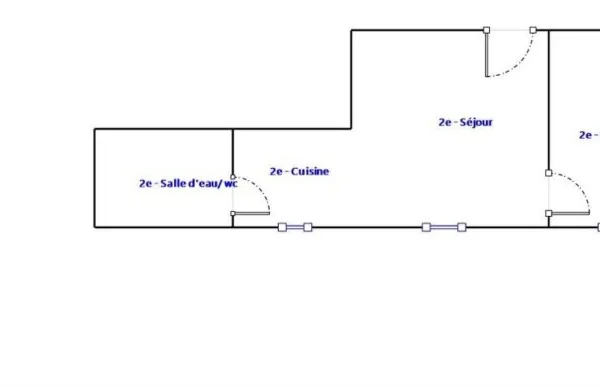 Appartement 2 pièces 30 m²