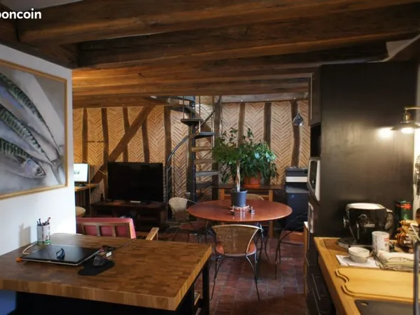 T2 Duplex meublé centre-ville
