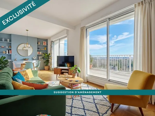 Grand appartement de 136 m² au sein d'un immeuble de standing