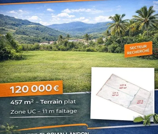 Terrain à vendre Le Tampon