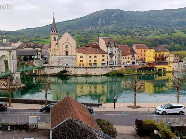 SEYSSEL (01) - Vue Rhône, Gare à pied & Proche Genève