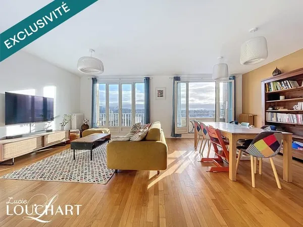 Magnifique Appartement très Lumineux de 92 m² à CACHAN - 9ème et dernier étage entièrement rénové !